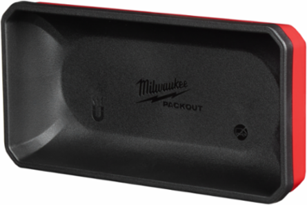 PACKOUTTM Large Magnetic Bin 8 Inch x 2 Inch Polymer Steel Tool Storage