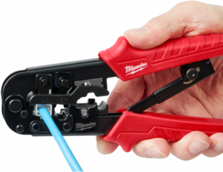 Twisted Pair Install Kit - 4 Piece Set with Crimper, Punchdown, UTP Stripper