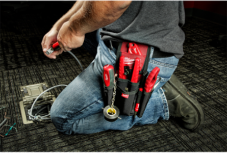 Compact Utility Pouch, 1680D Ballistic, 7 Pockets, Quick-Attach Loop