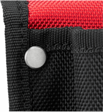 Utility Pouch with 8 Pockets, 1680D Ballistic Material, Lightweight Design