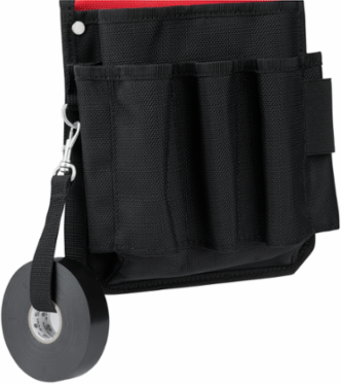 Utility Pouch with 8 Pockets, 1680D Ballistic Material, Lightweight Design