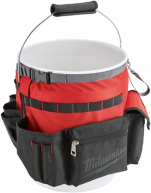 Bucket Organizer with 32 Pockets, 1680D Ballistic Material, Fits 5 Gallon Bucket