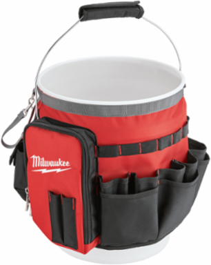 Bucket Organizer with 32 Pockets, 1680D Ballistic Material, Fits 5 Gallon Bucket