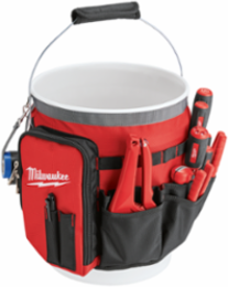 Bucket Organizer with 32 Pockets, 1680D Ballistic Material, Fits 5 Gallon Bucket