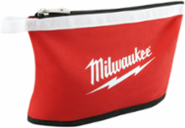 Heavy Duty 3 Pack Zipper Pouches, 8 Inch Height, Canvas, Water Resistant