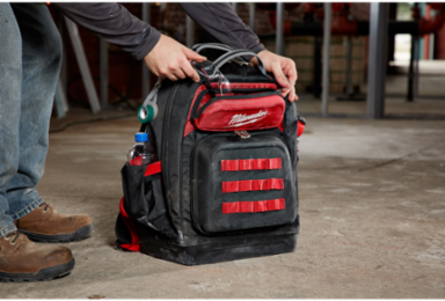 Ultimate Jobsite Backpack, 48 Pockets, 1680D Ballistic Material, 20.4 Inch Height