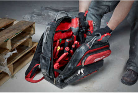 Ultimate Jobsite Backpack, 48 Pockets, 1680D Ballistic Material, 20.4 Inch Height