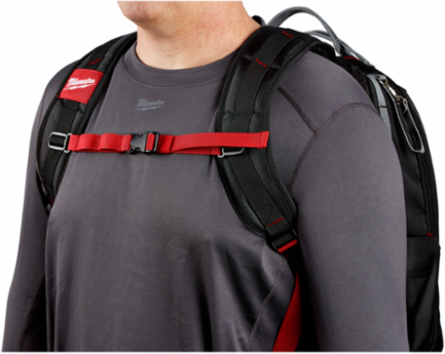 Ultimate Jobsite Backpack, 48 Pockets, 1680D Ballistic Material, 20.4 Inch Height