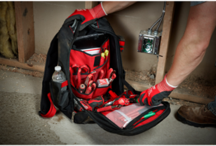 Low-Profile Backpack, 22 Pockets, 1680D Ballistic Material, 19.6 Inch Height