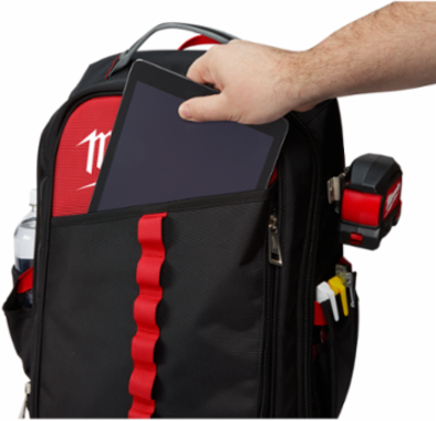 Low-Profile Backpack, 22 Pockets, 1680D Ballistic Material, 19.6 Inch Height