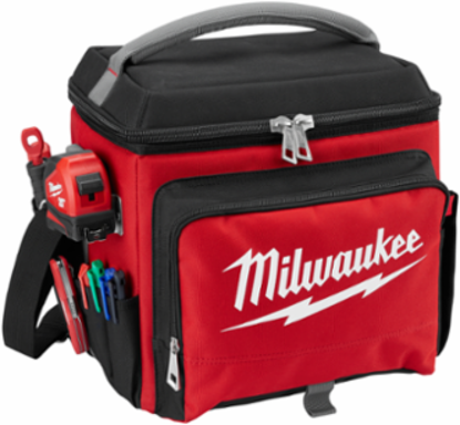 Jobsite Cooler 21.65 Quart Capacity, 15 Inch Height, 3-Compartment Design