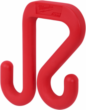 2 Inch Bucket Hook, 100lb Weight Capacity, Durable Polymer
