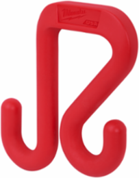 2 Inch Bucket Hook, 100lb Weight Capacity, Durable Polymer