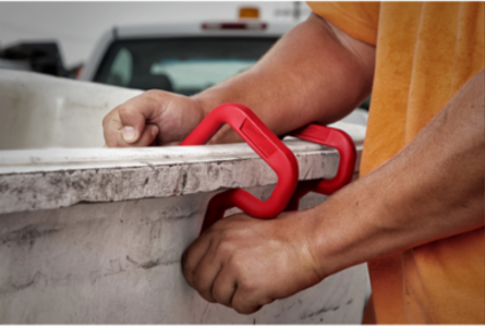 3 Inch Bucket Hook, Impact Resistant Polymer, 100lb Capacity
