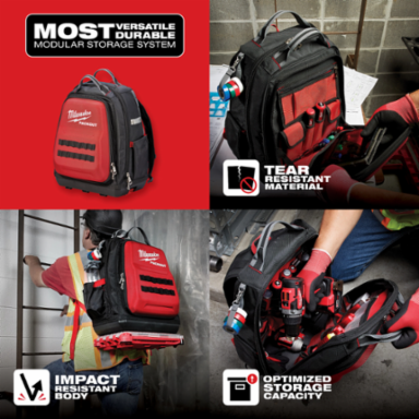 PACKOUT™ Backpack, 1680D Ballistic Material, 48 Pockets, 15.75 Inch Height