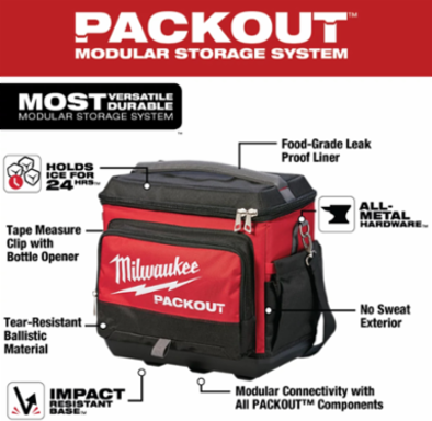 PACKOUT™ Personal Cooler, 15.75 Inch, Holds Ice for 24 Hours, 30 Can Capacity