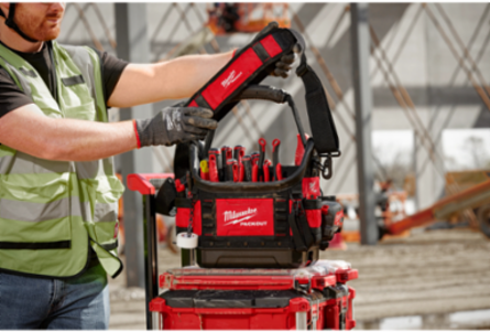 PACKOUT 10 Inch Structured Tote, 50lbs Capacity, 35 Pockets, Durable Ballistic Material