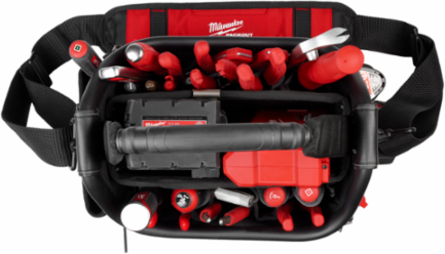 PACKOUT 10 Inch Structured Tote, 50lbs Capacity, 35 Pockets, Durable Ballistic Material