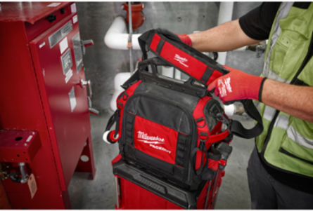 PACKOUT 15 Inch Structured Tool Bag - 50 lbs Capacity, 65 Pockets, Ballistic Material