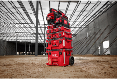 PACKOUT 15 Inch Structured Tool Bag - 50 lbs Capacity, 65 Pockets, Ballistic Material