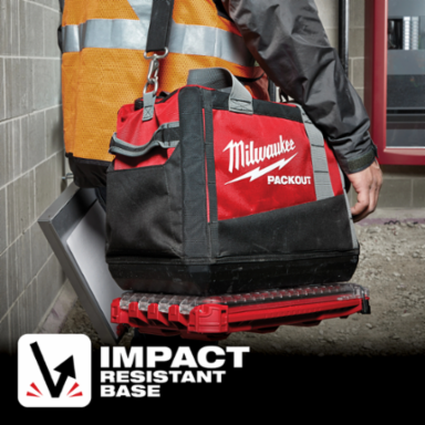 15 Inch PACKOUT Tool Bag, 1680D Ballistic Material, Soft Sided, Impact Resistant Base
