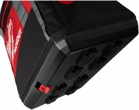 20 Inch PACKOUT Tool Bag - Tear Resistant 1680D, Soft Sided, Red/Black