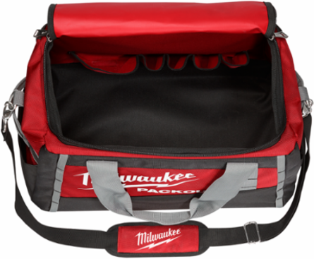 20 Inch PACKOUT Tool Bag - Tear Resistant 1680D, Soft Sided, Red/Black