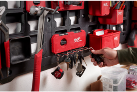 PACKOUT 7-Hook Rack, 25 lbs Capacity, 3" x 9.5" x 3.5" Dimensions
