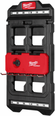 PACKOUT 7-Hook Rack, 25 lbs Capacity, 3" x 9.5" x 3.5" Dimensions