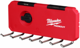 PACKOUT 7-Hook Rack, 25 lbs Capacity, 3" x 9.5" x 3.5" Dimensions
