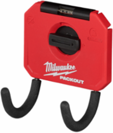 PACKOUT™ 3 Inch Curved Hook with 15 lbs Weight Capacity, Reinforced Design