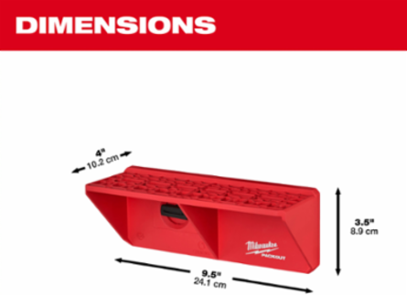 PACKOUT Screwdriver Rack, Wall-Mounted, 20 lbs Capacity, 34 Slots