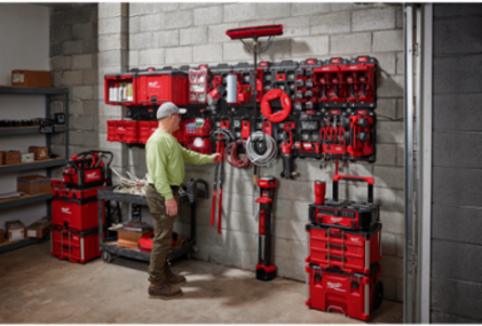 PACKOUT™ Magnetic Rack with 3 Magnetic Faces, 4" x 9.5" x 3.5" Dimensions