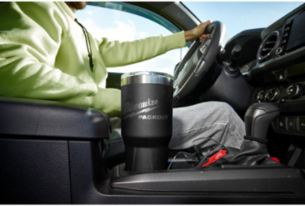 PACKOUT™ 30oz Tumbler - Black, Double Wall Vacuum Insulation, Dishwasher Safe
