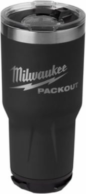 PACKOUT™ 30oz Tumbler - Black, Double Wall Vacuum Insulation, Dishwasher Safe