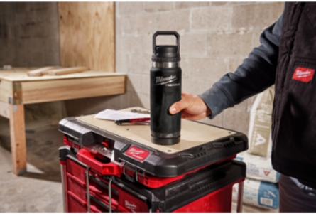 PACKOUT™ 24oz Insulated Bottle, Black, Chug Lid, 11.97 Inch Height