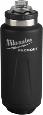 PACKOUT™ Insulated Bottle 36oz with Leakproof Chug Lid, Black