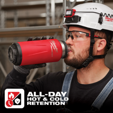 PACKOUT™ 36oz Insulated Bottle, Red, Leakproof Chug Lid, Impact Resistant