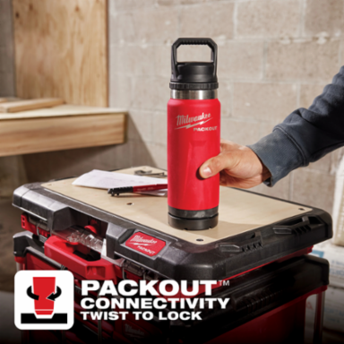 PACKOUT Twist to Lock Mount - 3.36 Inch Width, Impact Resistant Plastic Body