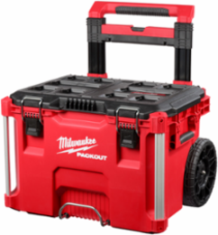 PACKOUT Rolling Tool Box, 250 lbs Capacity, 18.9 Inch Height, Red