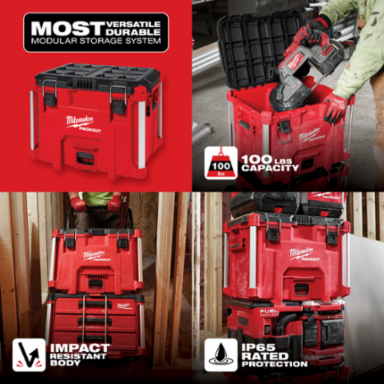 PACKOUT™ XL Tool Box, 22 Inch Width, 17 Inch Height, 100 lb Capacity