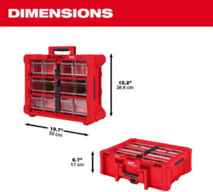 PACKOUT™ Tilt Bin Organizer