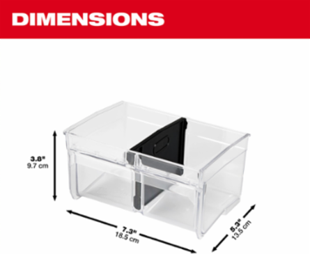 Large Bin for PACKOUT™ Tilt Bin Organizer