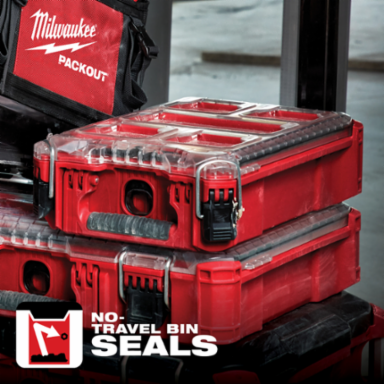PACKOUT™ Compact Organizer, 5 Trays, 15.24 Inch Width, IP65 Rated Weather Seal