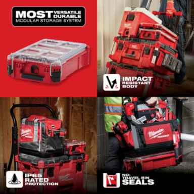 PACKOUT™ Compact Organizer, 5 Trays, 15.24 Inch Width, IP65 Rated Weather Seal