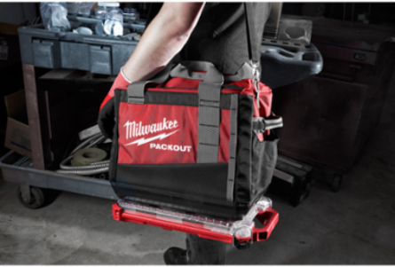 PACKOUT Compact Low-Profile Organizer with 5 Removable Bins, 16.38 Inch Depth, 2.52 Inch Height