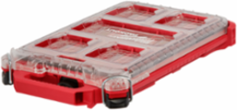 PACKOUT Compact Low-Profile Organizer with 5 Removable Bins, 16.38 Inch Depth, 2.52 Inch Height