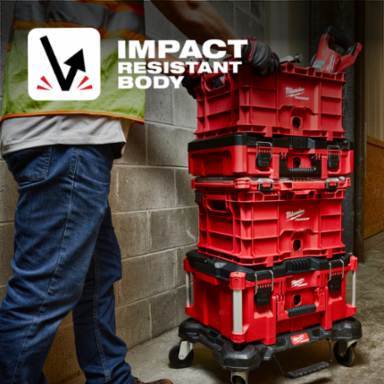 PACKOUT™ Crate 18.6 Inch x 15.4 Inch x 9.9 Inch, 50 lbs Capacity, Red