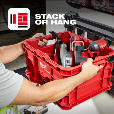 PACKOUT™ Crate 18.6 Inch x 15.4 Inch x 9.9 Inch, 50 lbs Capacity, Red