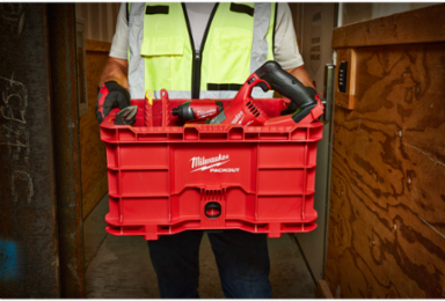 PACKOUT™ Crate 18.6 Inch x 15.4 Inch x 9.9 Inch, 50 lbs Capacity, Red